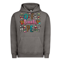 Pigment Tornado coffee teach repeat Urban Hoodie - HRA Design Shop