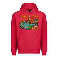 Cardinal pumpkin farm Premium Hoodie - RacoonDesign