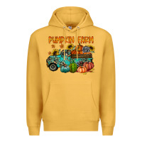 Mustard pumpkin farm Premium Hoodie - RacoonDesign