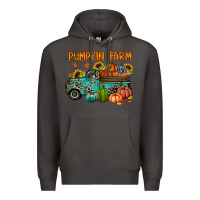 Smoke pumpkin farm Premium Hoodie - RacoonDesign
