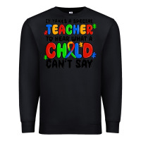 Black it takes a special teacher to hear what a child ca Premium Sweatshirt - MaliasSmallBusiness
