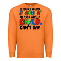 Carrot it takes a special teacher to hear what a child ca Premium Sweatshirt - MaliasSmallBusiness