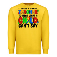 Lemon it takes a special teacher to hear what a child ca Premium Sweatshirt - MaliasSmallBusiness