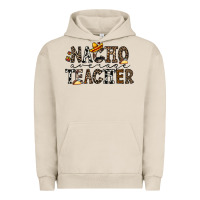 Pigment French Oak nacho averange teacher Urban Hoodie - CowhideDigitalArt