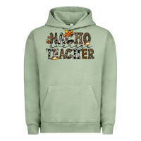 Pigment Oil Green nacho averange teacher Urban Hoodie - CowhideDigitalArt