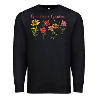 Black grandma's garden Premium Sweatshirt - MaliasSmallBusiness