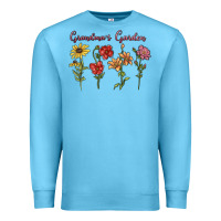 Ocean Blue grandma's garden Premium Sweatshirt - MaliasSmallBusiness