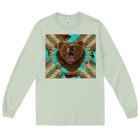 Matcha bear native american  tumbler Long Sleeve Tee - BarkalooDesign