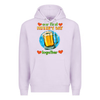 Lilac our first father's day together and beer Premium Hoodie - HRA Design Shop
