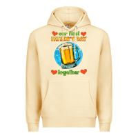 Pina Colada our first father's day together and beer Premium Hoodie - HRA Design Shop