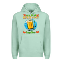 Seafoam our first father's day together and beer Premium Hoodie - HRA Design Shop