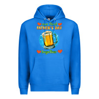True Royal our first father's day together and beer Premium Hoodie - HRA Design Shop