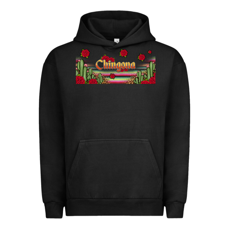 Chingona 16oz Libbey Cup Urban Hoodie by HRA Design Shop | Teevron