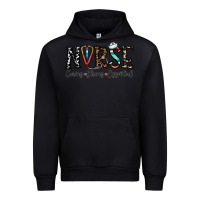 Black nurse caring strong essential Urban Hoodie - CowhideDigitalArt