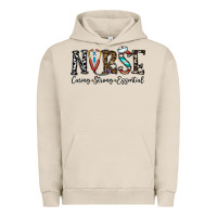 Pigment French Oak nurse caring strong essential Urban Hoodie - CowhideDigitalArt