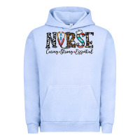 Pigment Grape Ice nurse caring strong essential Urban Hoodie - CowhideDigitalArt