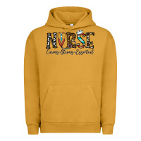 Pigment Peanut Butter nurse caring strong essential Urban Hoodie - CowhideDigitalArt
