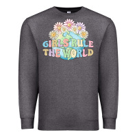 Girls Run The World Premium Sweatshirt | Teevron