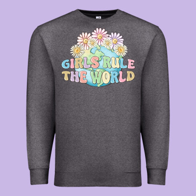 Premium Sweatshirt girls run the world