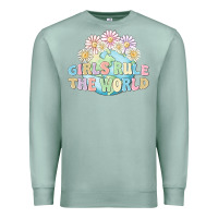 Seafoam girls run the world Premium Sweatshirt - MaliasSmallBusiness