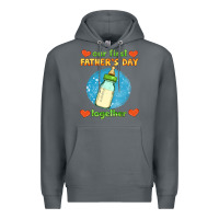 Rock our first father's day together and baby bottle Premium Hoodie - HRA Design Shop
