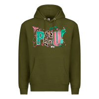 Army Green pcu Premium Hoodie - AdoDesignShop