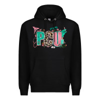 Black pcu Premium Hoodie - AdoDesignShop