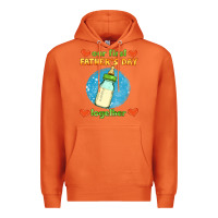 Carrot our first father's day together and baby bottle Premium Hoodie - HRA Design Shop