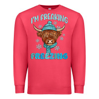 Cardinal i'm freaking freezing Premium Sweatshirt - MaliasSmallBusiness