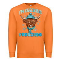 Carrot i'm freaking freezing Premium Sweatshirt - MaliasSmallBusiness