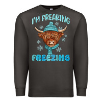 Smoke i'm freaking freezing Premium Sweatshirt - MaliasSmallBusiness