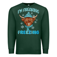 I'm Freaking Freezing Premium Sweatshirt | Teevron