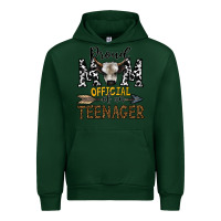 Forest Green proud mom official of an teenager Urban Hoodie - CowhideDigitalArt
