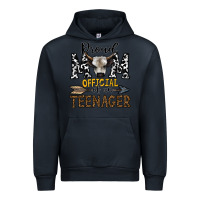 Navy proud mom official of an teenager Urban Hoodie - CowhideDigitalArt