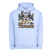 Pigment Grape Ice proud mom official of an teenager Urban Hoodie - CowhideDigitalArt