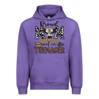 Tulip proud mom official of an teenager Urban Hoodie - CowhideDigitalArt