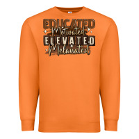 Carrot educated motivated elevated melanated Premium Sweatshirt - MaliasSmallBusiness