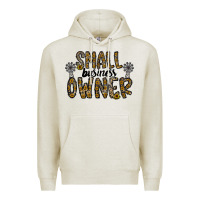 Oatmeal Heather small business owner Premium Hoodie - CowhideDigitalArt