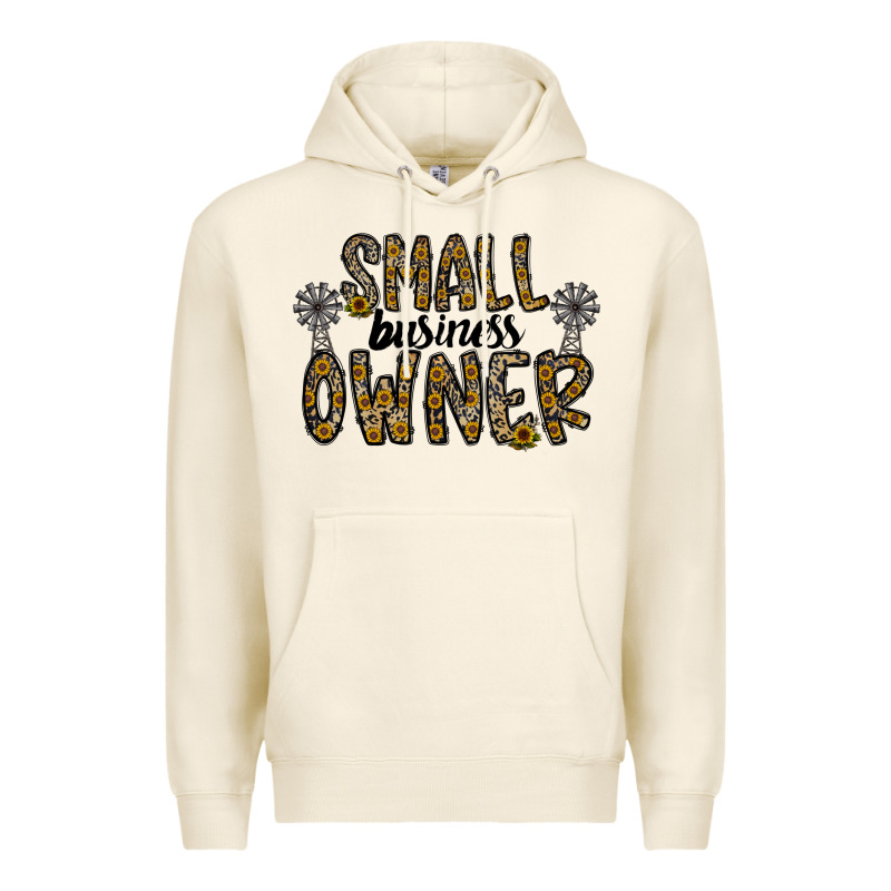 Small Business Owner Premium Hoodie by CowhideDigitalArt | Teevron