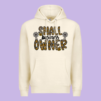 Small Business Owner Premium Hoodie Designed By Cowhidedigitalart