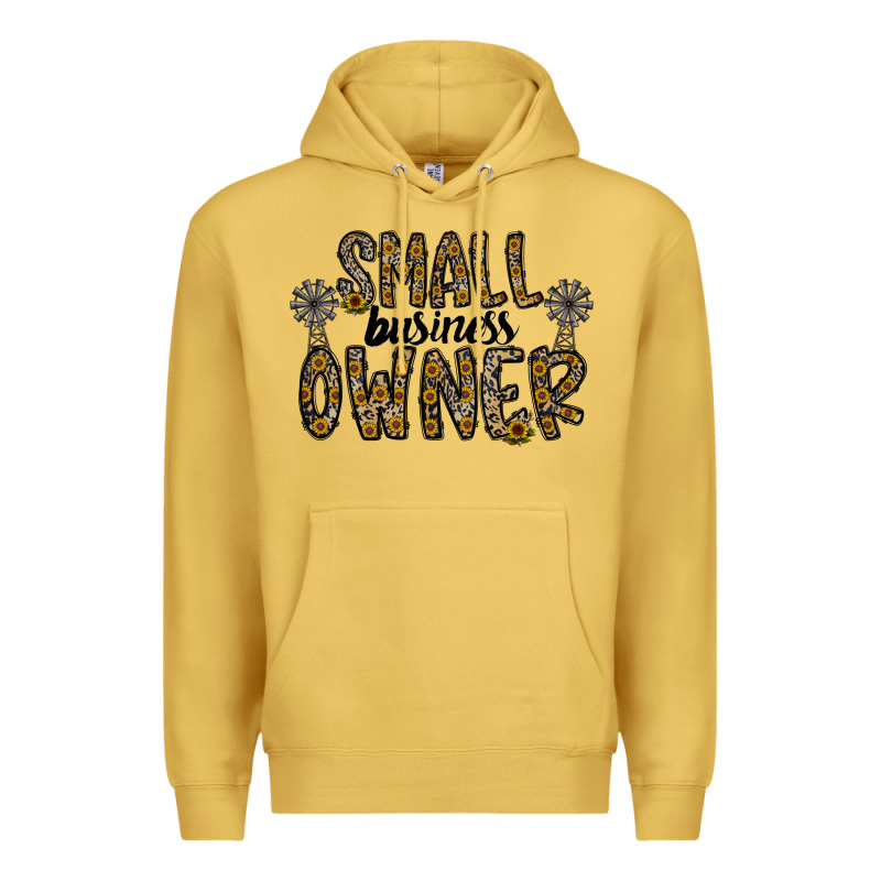 Small Business Owner Premium Hoodie by CowhideDigitalArt | Teevron