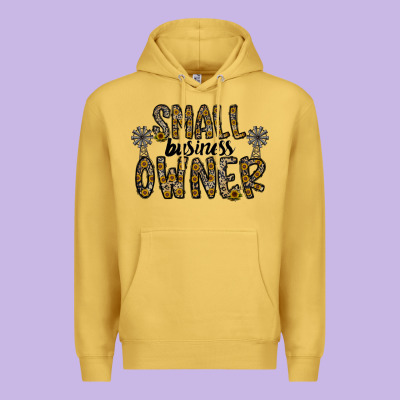 Small Business Owner Premium Hoodie Designed By Cowhidedigitalart