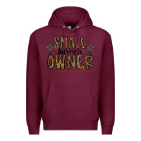 Burgundy small business owner Premium Hoodie - CowhideDigitalArt