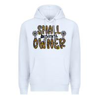 White small business owner Premium Hoodie - CowhideDigitalArt
