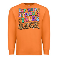 Carrot expensive diffucult and talks back Premium Sweatshirt - MaliasSmallBusiness