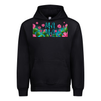 Black cactus and flowers mama libbey glass Urban Hoodie - HRA Design Shop