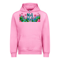 Fuchsia Pink cactus and flowers mama libbey glass Urban Hoodie - HRA Design Shop