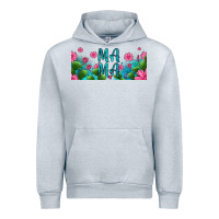 Heather Grey cactus and flowers mama libbey glass Urban Hoodie - HRA Design Shop