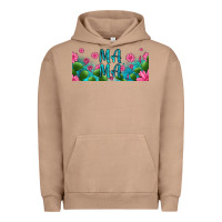 Pigment Burro cactus and flowers mama libbey glass Urban Hoodie - HRA Design Shop