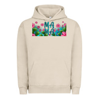 Pigment French Oak cactus and flowers mama libbey glass Urban Hoodie - HRA Design Shop